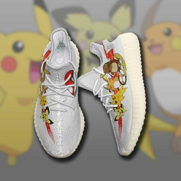 Pikachu Evolution Shoes Pokemon Anime Sneakers TT11 2