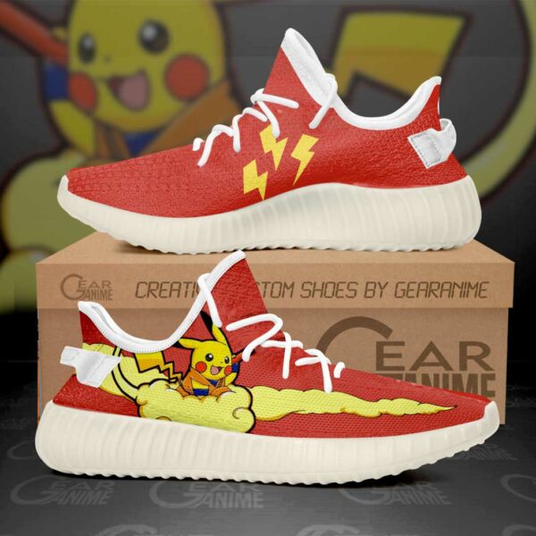 Pikagoku Shoes Pikachu Mixed Goku Anime Sneakers TT11 1