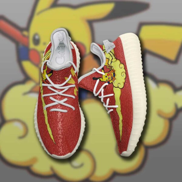 Pikagoku Shoes Pikachu Mixed Goku Anime Sneakers TT11 2