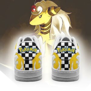 Poke Ampharos Sneakers Checkerboard Custom Pokemon Shoes 5