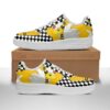 Poke Ampharos Sneakers Checkerboard Custom Pokemon Shoes 7