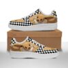 Poke Eevee Sneakers Checkerboard Custom Pokemon Shoes 6