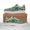 Poke Torterra Sneakers Checkerboard Custom Pokemon Shoes 6