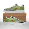 Poke Tyranitar Sneakers Checkerboard Custom Pokemon Shoes 6