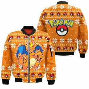 Pokemon Charizard Ugly Christmas Sweater Custom Xmas Gift 10