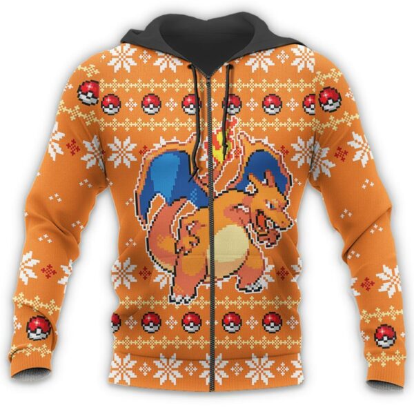 Pokemon Charizard Ugly Christmas Sweater Custom Xmas Gift 7