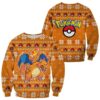 Pokemon Charizard Ugly Christmas Sweater Custom Xmas Gift 15