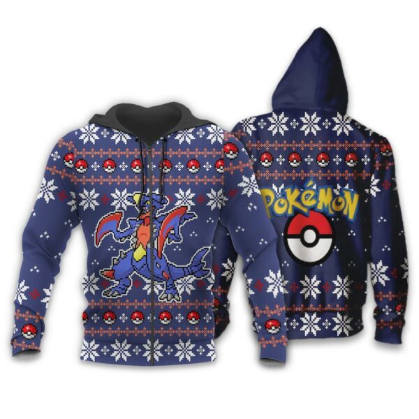 Pokemon Garchomp Ugly Christmas Sweater Custom Xmas Gift 2