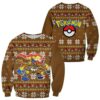 Pokemon Infernape Ugly Christmas Sweater Custom Xmas Gift 14