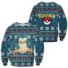 Pokemon Snorlax Ugly Christmas Sweater Custom Xmas Gift 14