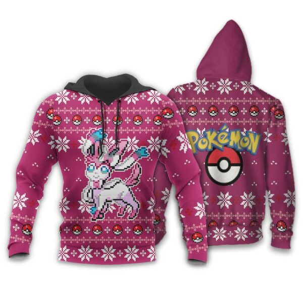 Pokemon Sylveon Ugly Christmas Sweater Custom Xmas Gift 3