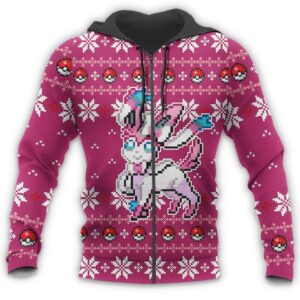 Pokemon Sylveon Ugly Christmas Sweater Custom Xmas Gift 13