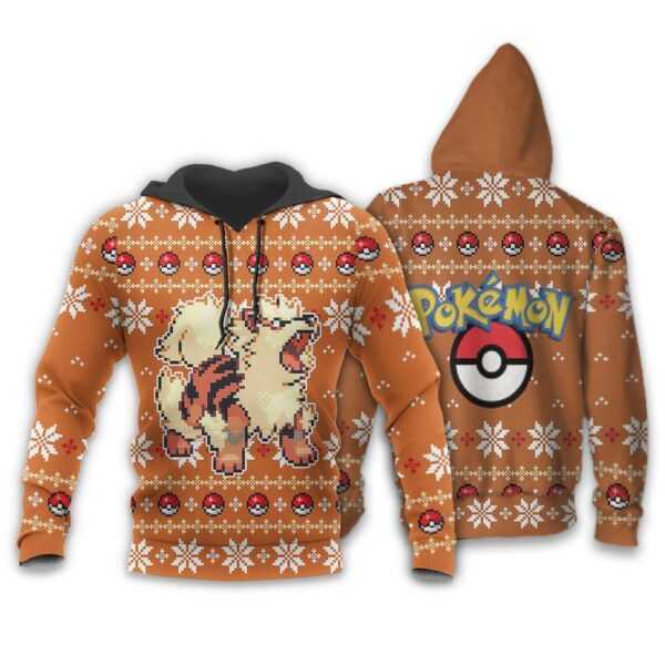 Pokemon Ugly Christmas Sweater Custom Arcanine Xmas Gift 3