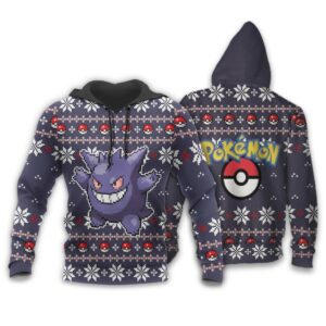 Pokemon Ugly Christmas Sweater Custom Gengar Xmas Gift 9