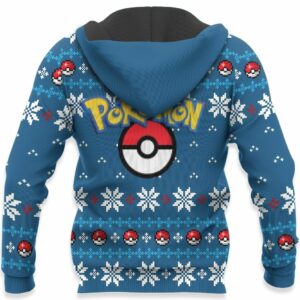 Pokemon Ugly Christmas Sweater Custom Lucario Xmas Gift Clothes 12