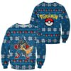 Pokemon Ugly Christmas Sweater Custom Lucario Xmas Gift Clothes 14