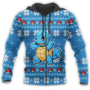 Pokemon Ugly Christmas Sweater Custom Squirtle Xmas Gift 13