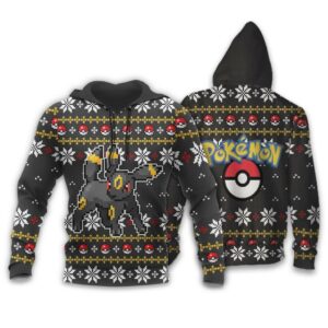 Pokemon Umbreon Ugly Christmas Sweater Custom Xmas Gift 9