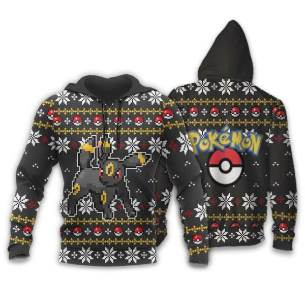 Pokemon Umbreon Ugly Christmas Sweater Custom Xmas Gift 3