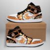 Portgas D. Ace Shoes Boots Fire Fist Skill One Piece Anime Sneakers 7