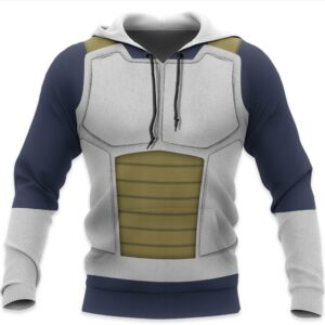 Prince Vegeta Shirt Costume Uniform Dragon Ball Anime Hoodie Sweater 8