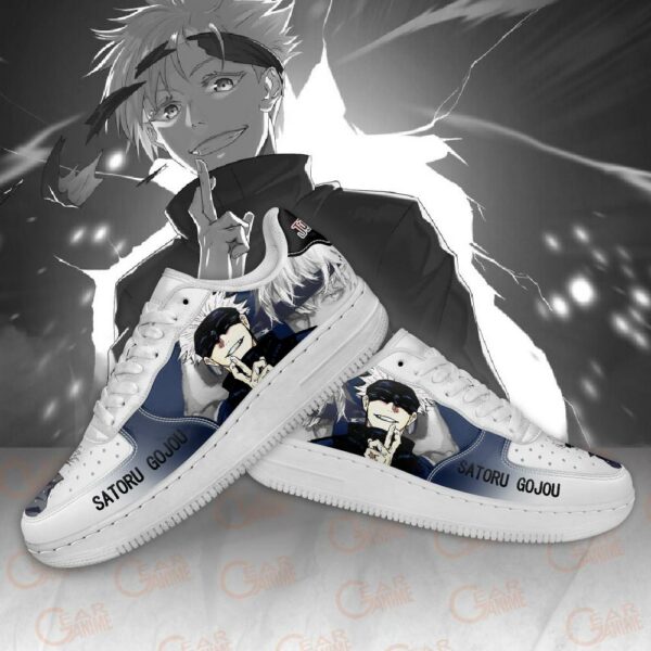 Satoru Gojou Jujutsu Kaisen Air Sneakers Custom Anime Shoes 4