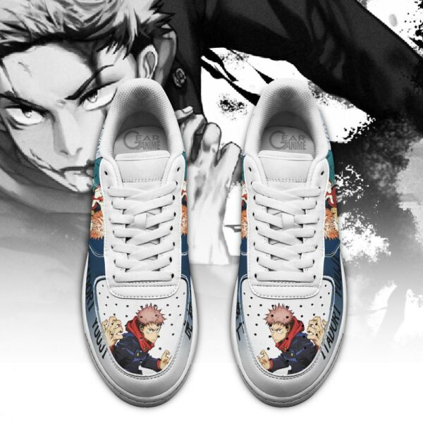 Itadori Yuuji Jujutsu Kaisen Air Sneakers Custom Anime Shoes 2