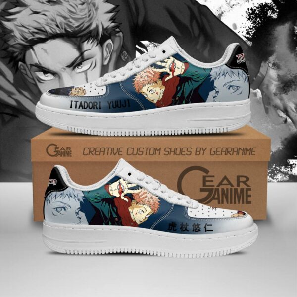 Itadori Yuuji Jujutsu Kaisen Air Sneakers Custom Anime Shoes 1