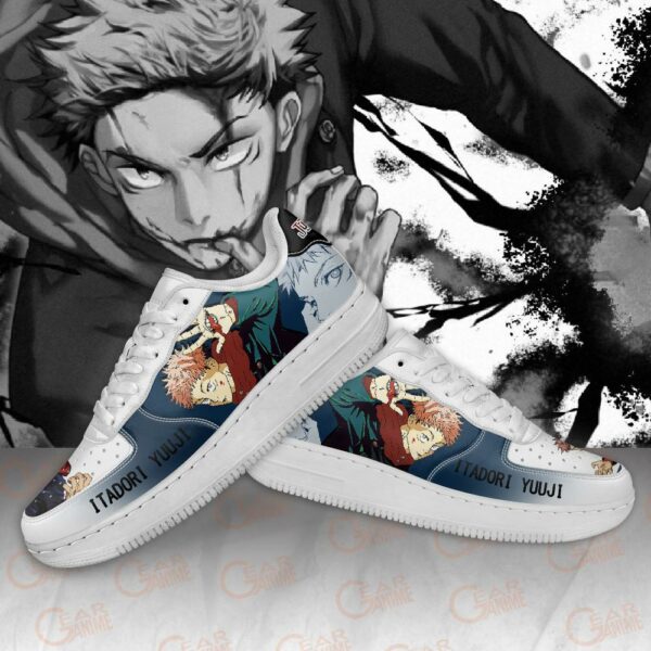 Itadori Yuuji Jujutsu Kaisen Air Sneakers Custom Anime Shoes 4