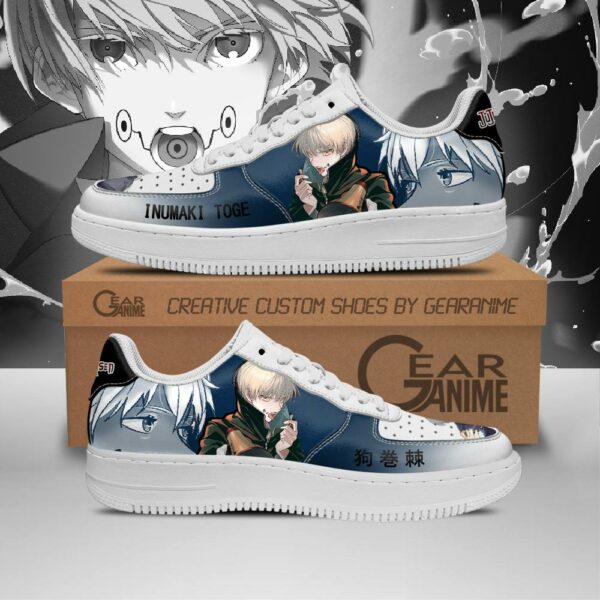 Inumaki Toge Jujutsu Kaisen Air Sneakers Custom Anime Shoes 1