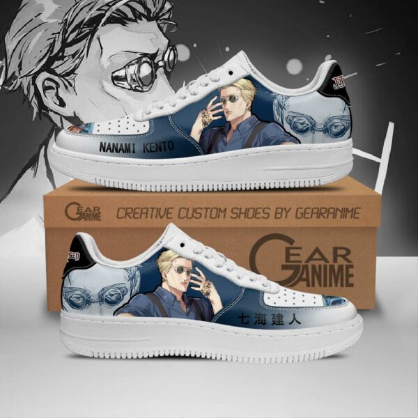 Nanami Kento Jujutsu Kaisen Air Sneakers Custom Anime Shoes 1