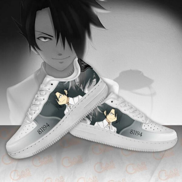 Ray The Promised Neverland Sneakers Custom Anime Shoes 4