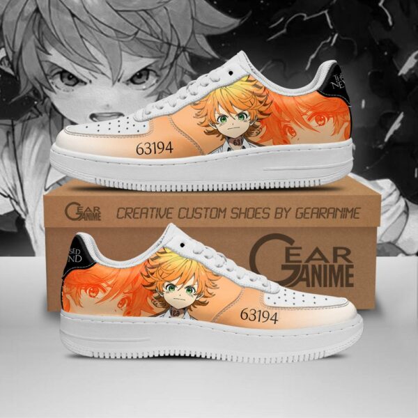 Emma The Promised Neverland Sneakers Custom Anime Shoes 1