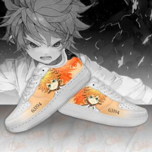 Emma The Promised Neverland Sneakers Custom Anime Shoes 7