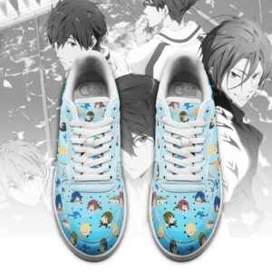 Free Iwatobi Swim Club Chibi Air Sneakers Custom Anime Shoes 4