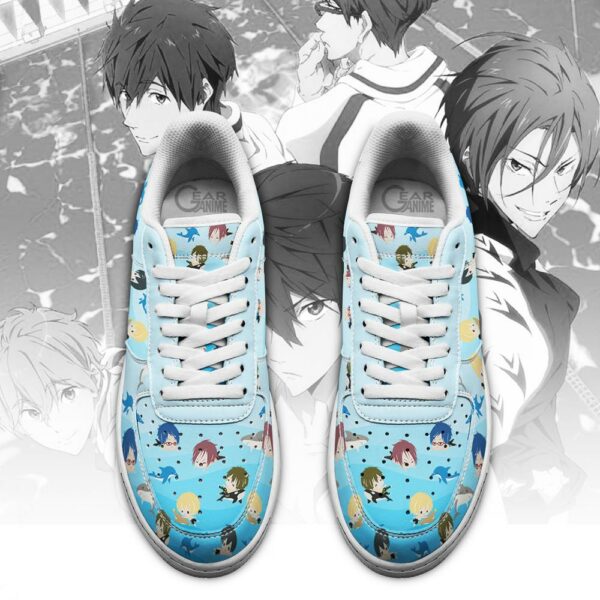 Free Iwatobi Swim Club Chibi Air Sneakers Custom Anime Shoes 2