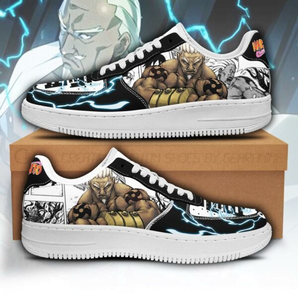 Raikage Sneakers Naruto Anime Shoes Fan Gift Idea PT04 1