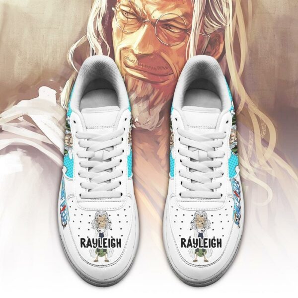 Rayleigh Sneakers Custom One Piece Anime Shoes Fan PT04 2