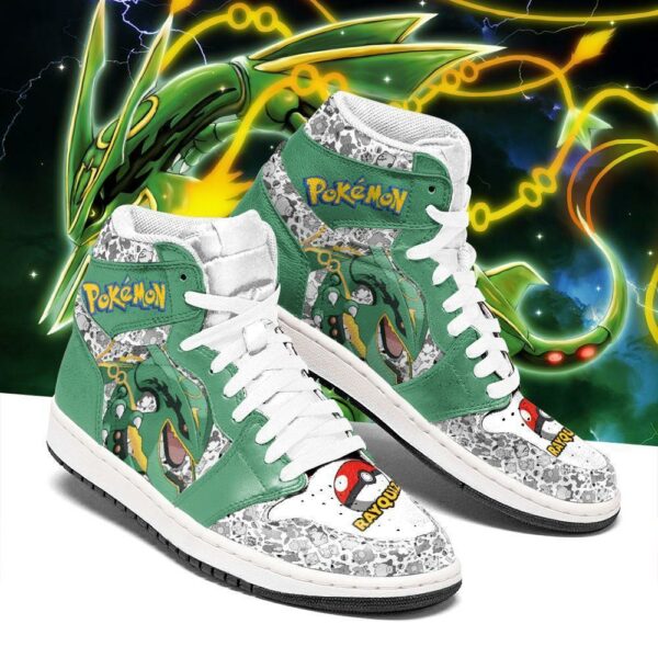 Rayquaza Sneakers Cute Pokemon Sneakers Fan PT04 2