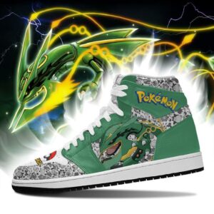 Rayquaza Sneakers Cute Pokemon Sneakers Fan PT04 5