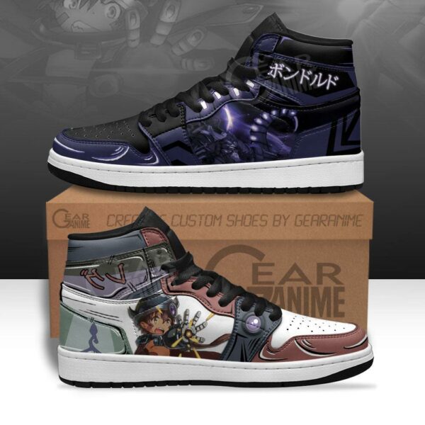 Reg and Bondrewd Sneakers Custom Anime Made in Abyss Shoes 1