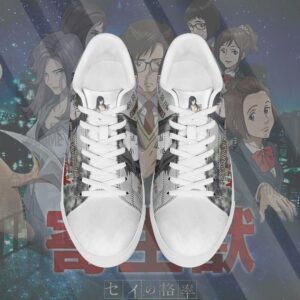 Parasyte Reiko Tamura Skate Sneakers Horror Anime Shoes PN10 7