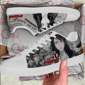 Parasyte Reiko Tamura Skate Sneakers Horror Anime Shoes PN10 6