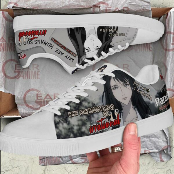 Parasyte Reiko Tamura Skate Sneakers Horror Anime Shoes PN10 3