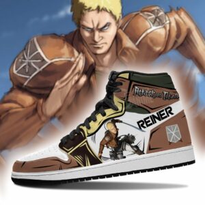 Reiner Braun Sneakers Attack On Titan Anime Sneakers 6