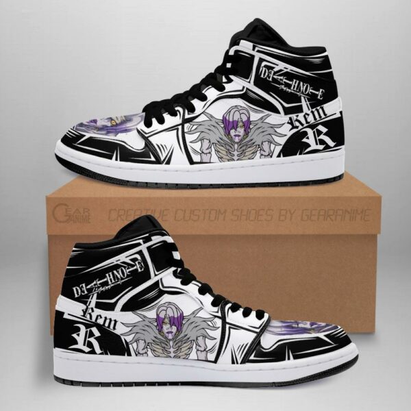 Rem Sneakers Custom Death Note Anime Shoes Fan MN05 1