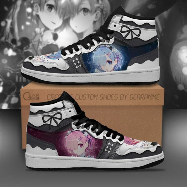 Re:Zero Sneakers Rem Ram Starting Life in Another World Custom Shoes 2