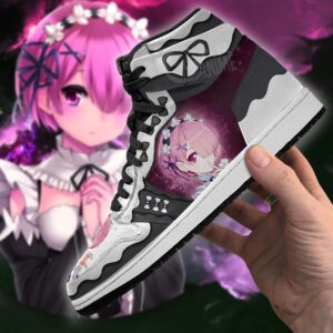 Re:Zero Sneakers Rem Ram Starting Life in Another World Custom Shoes 6