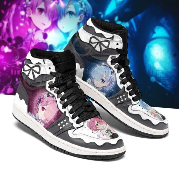 Re:Zero Sneakers Rem Ram Starting Life in Another World Custom Shoes 1