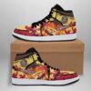 Rengoku Shoes Boots Demon Slayer Anime Sneakers Fan Gift Idea 6